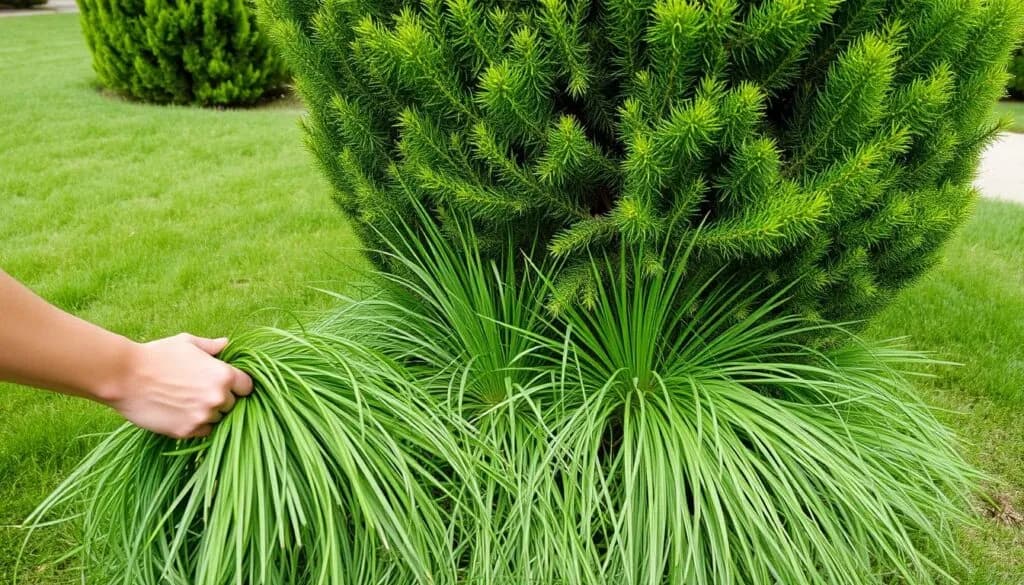 Skuteczne sposoby na pozbycie się trawy pod tujami bez wysiłku